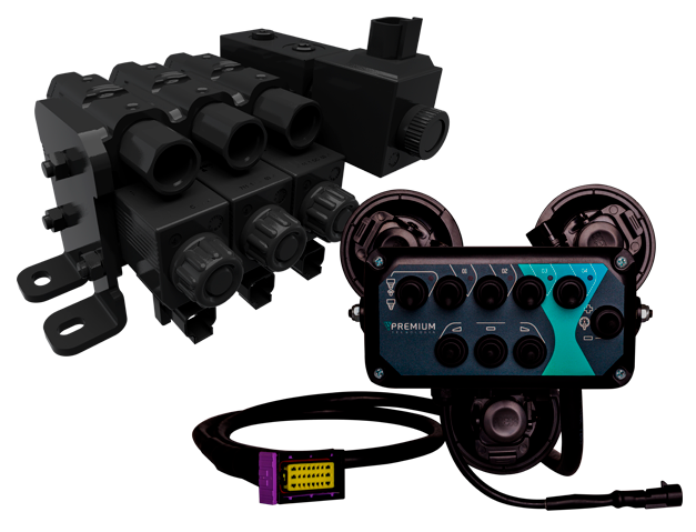 2 Kit Eletrohidráulico com ventosa 3 vias para Barras Pulverizador 800x600